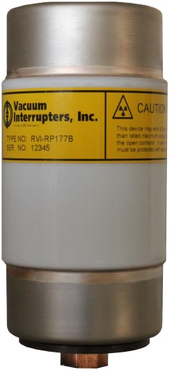 RP177B vacuum interrupter replacement for use in Allen-Bradley V4DBDA-1 vacuum contactor and ZKJ-7.2/450 ZKJ74-01 contactor